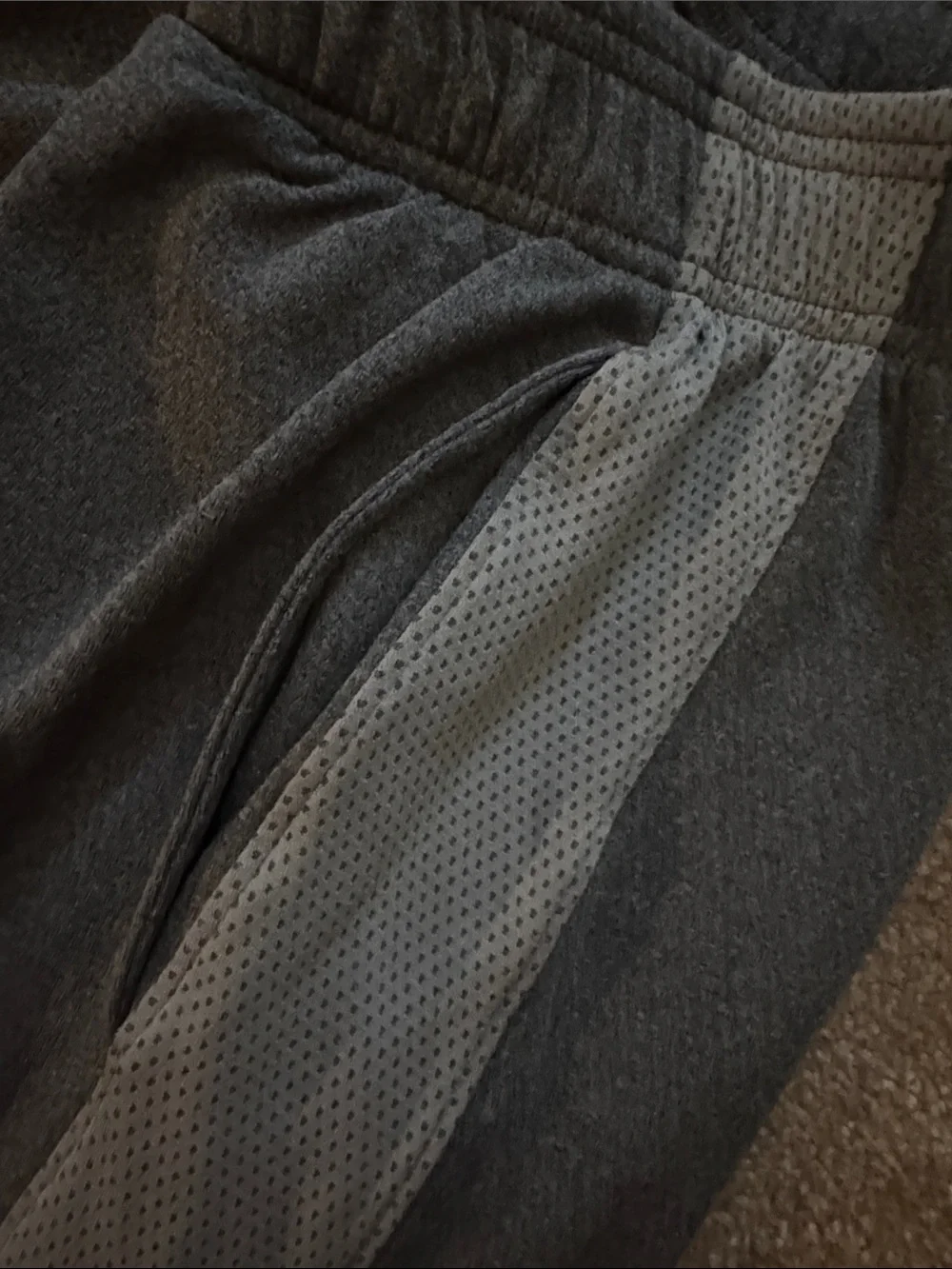 New Balance Men's Dark Gray USA Lacrosse Athletic Shorts